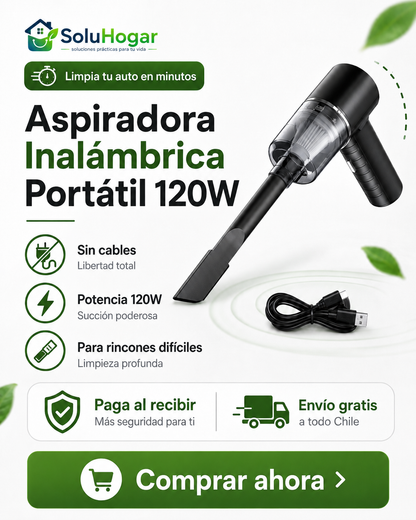Aspiradora Inalámbrica Portátil